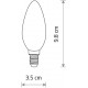 Лампа светодиодная Nowodvorski Bulb E14 6Вт 3000K 10589