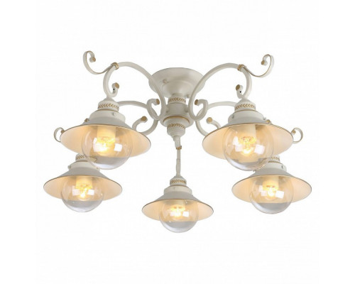 Потолочная люстра Arte Lamp Grazioso A4577PL-5WG