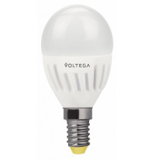 Лампа светодиодная Voltega Ceramics E14 6.5Вт 4000K 4693