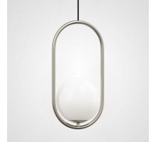 Подвесной светильник Imperiumloft Matthew Mccormick Hoop Silver Mila Pendant HOOP-B01