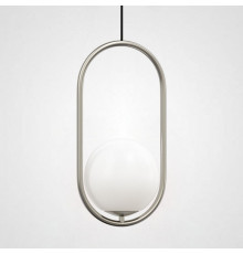 Подвесной светильник Imperiumloft Matthew Mccormick Hoop Silver Mila Pendant HOOP-B01