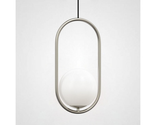 Подвесной светильник Imperiumloft Matthew Mccormick Hoop Silver Mila Pendant HOOP-B01