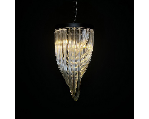 Подвесная люстра Imperiumloft Chandelier Murano Clear 40.2128