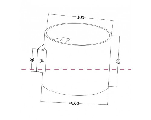 Бра Maytoni Rond C066WL-01W