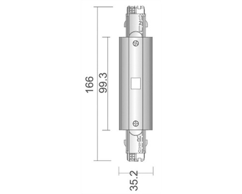 Соединитель линейный для треков Deko-Light D Line 710042