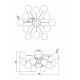 Потолочная люстра Freya Alexis FR5120CL-12G