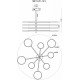 Люстра на штанге MyFar Eva MR1220-8CL