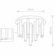 Накладной светильник Nowodvorski Stalactite 8356