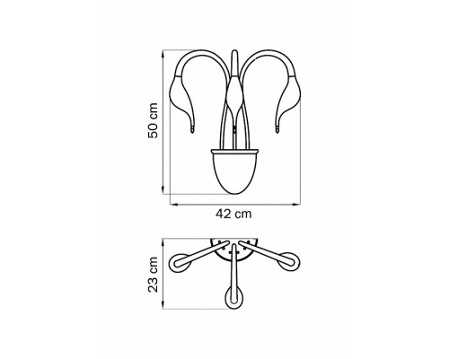 Бра Lightstar Cigno Collo 751637