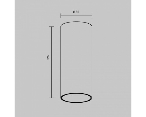 Накладной светильник Maytoni FOCUS LED C056CL-L12W3K-W-BS