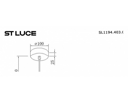 Подвесной светильник ST-Luce Earthy SL1194.403.01