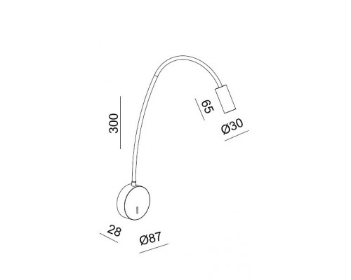 Бра Italline DE DE-316 white