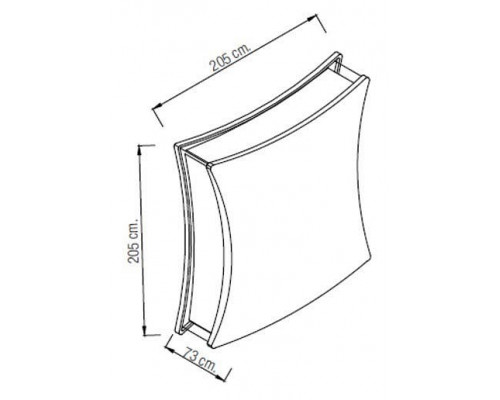 Накладной светильник Horoz Electric Taflan HRZ00000951