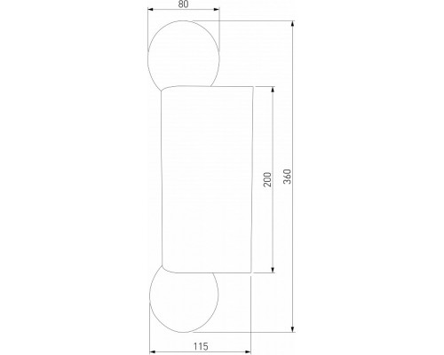 Накладной светильник Elektrostandard Lily a064601