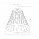 Накладной светильник Eurosvet Cesta 40018/1 LED коричневый