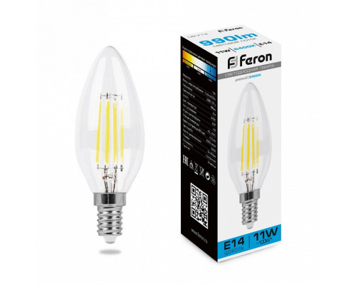 Лампа светодиодная Feron LB-713 E14 11Вт 6400K 38231