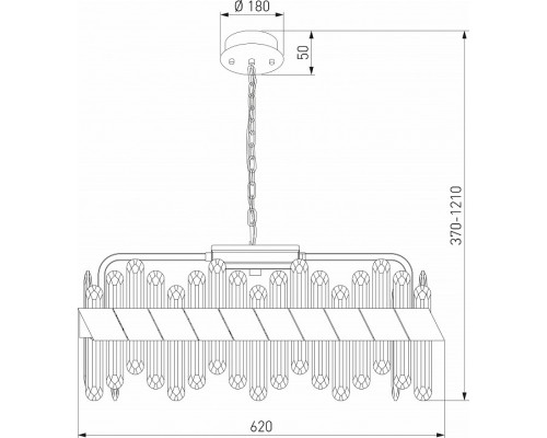 Подвесная люстра Bogate's Jewel a067820