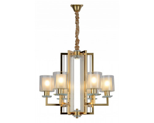 Подвесная люстра LUMINA DECO Manhattan LDP 8012-6 F.GD