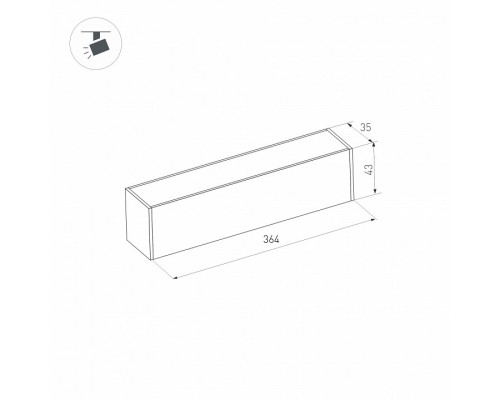 Встраиваемый светильник Arlight MAG-45 034998