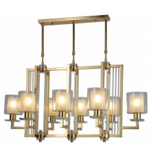 Люстра на штанге LUMINA DECO Manhattan LDP 8012-8 PR F.GD