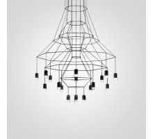 Подвесная люстра Imperiumloft Vibia Wireflow 40,1635