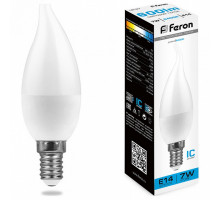 Лампа светодиодная Feron Lb 570 E14 9Вт 6400K 38136