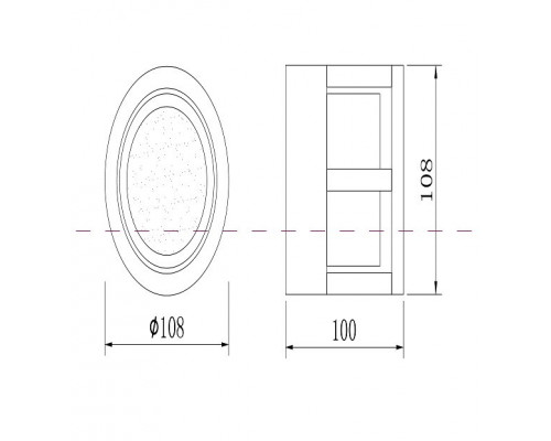 Накладной светильник Maytoni Wolseley Road O011WL-L6B