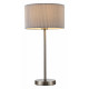 Настольная лампа декоративная Arte Lamp Mallorca A1021LT-1SS