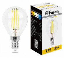 Лампа светодиодная Feron LB-515 E14 15Вт 2700K 38249