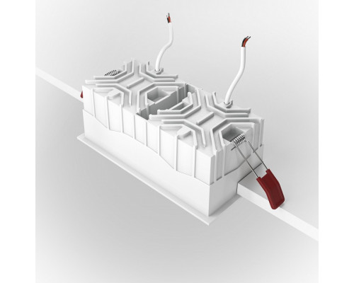 Встраиваемый светильник Maytoni Alfa DL043-02-15W3K-SQ-W