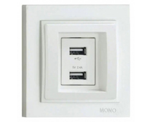 Розетка USB Mono Electric Despina 102-170005-178