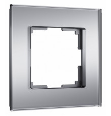 Рамка на 1 пост Werkel Senso серебряный soft-touch W0013106
