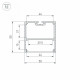 Профиль накладной Arlight SL-LINE 038451