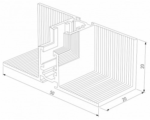 Соединитель угловой внутренний для треков встраиваемых Elektrostandard Mini Magnetic a065638