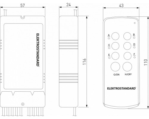 Контроллер с пультом ДУ Elektrostandard Y a031675