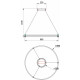 Подвесной светильник Stilfort Tooring 4006/02/01PL