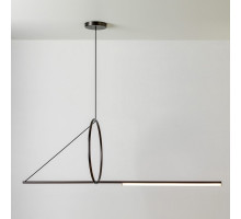 Подвесной светильник Imperiumloft Suspension Cercle Et Trait – Graphite Satine 40.1282-0