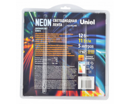 Лента светодиодная Uniel Neon ULS-N03 UL-00009095