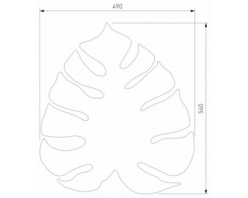 Накладной светильник TK Lighting Monstera 6435 Monstera