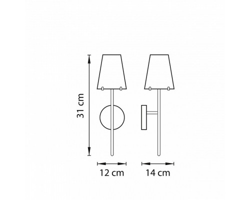 Бра Lightstar Diafano 758612