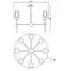 Люстра на штанге Freya Tida FR5196PL-08BBS