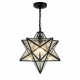 Подвесной светильник Imperiumloft Black Star Clear Glass 101314-26