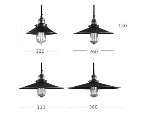 Подвесной светильник Imperiumloft Loft Cone Pendant 40.199