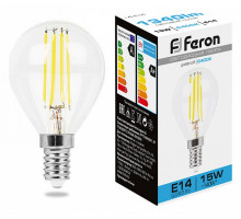 Лампа светодиодная Feron LB-515 E14 15Вт 6400K 38251