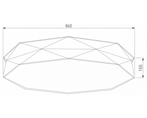 Накладной светильник TK Lighting Kantoor 4223 Kantoor Graphite