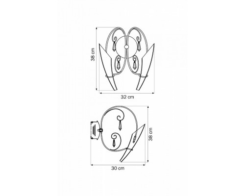 Бра Lightstar Scarabeo 755624