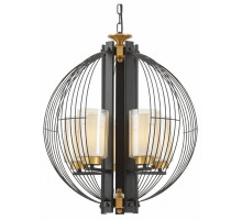 Подвесная люстра LUMINA DECO Ponti LDP 1245-5 BK+MD