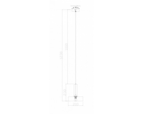 Подвесной светильник Freya Izza FR4008PL-01BBS