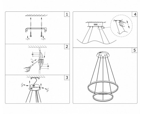 Подвесной светильник Kink Light Тор 08219,19A(4000K)