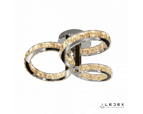 Потолочная люстра iLedex Crystal ICE 16148/3 CR